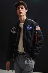 Бомбер Alpha Industries Apollo MA-1 Black (Черный)