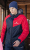 Утеплённая прогулочная лыжная куртка Nordski Premium Sport Red/Dark Navy мужская