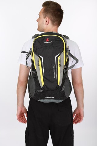 Картинка рюкзак туристический Nevo Rhino 5009-KA Black - 3