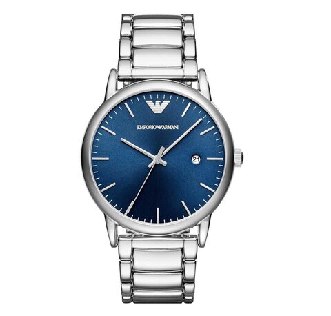 Наручные часы EMPORIO ARMANI Luigi AR11089, серебристый/синий