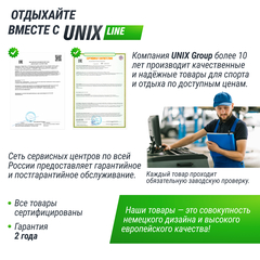 Теннисный стол UNIX Line Simple Indoor 12mm MDF (Blue)
