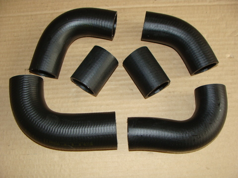 Патрубок ГАЗель дв.ЗМЗ 406 к-т 5 шт.