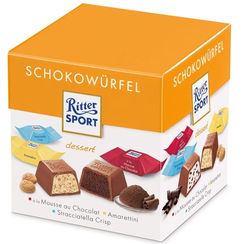 Подарочный набор Ritter Sport Choco Cubes dessert 176 гр