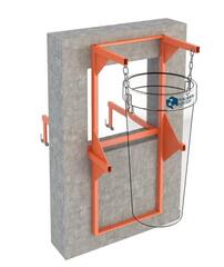 Кронштейн стеновой (оконный) Полимер-Групп(1417x840x1700см;38кг;красный) - арт.559338