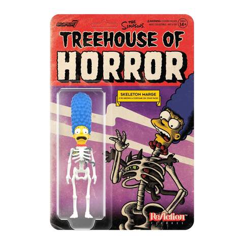 Фигурка Super7 The Simpsons: Treehouse Of Horror. Skeleton Marge