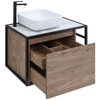 Aquanet 261658 Тумба Nova Lite LOFT 75 L цв. дуб рустикальный (261658)