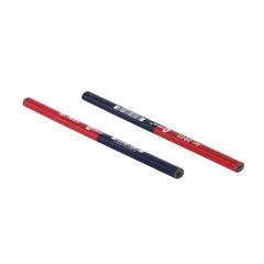 Карандаш строительный КОБАЛЬТ 2-х цветный, красный/синий 180 мм (2 шт.) блистер (Арт. 248-627)