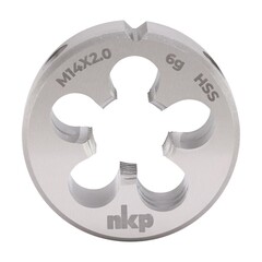 Плашка М14х2,0 DINEN22568 HSS 6g 38х14мм NKP 240140N