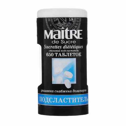Подсластитель Maitre de Sucre,650шт