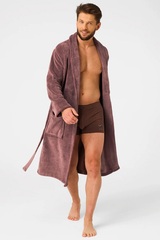 Халат мужской KEY MGL 255 | Латте