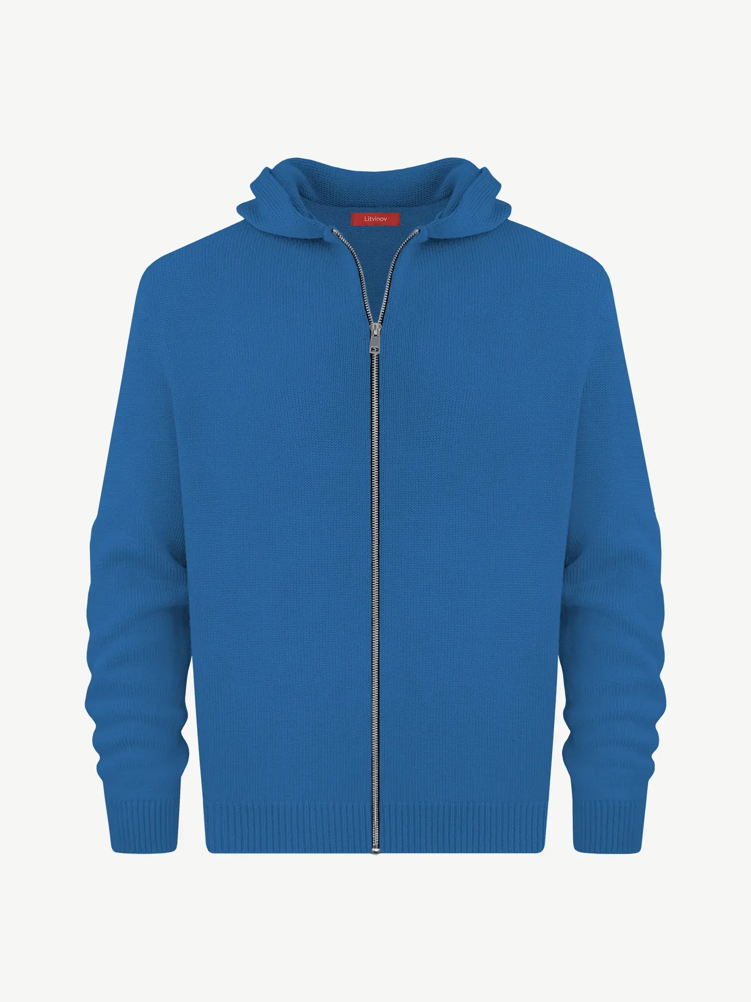 Толстовка на замке из экохлопка