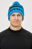 Шапка Nordski Winter Black/Light Blue