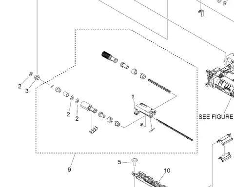 Ролик отделения ADF Canon MF461,  MF463,  MF465 (FM2-C293)