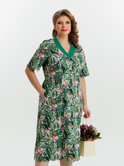 4534 Халат на пуговицах