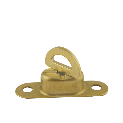 Скоба малая поворотная 22,5 х 13,5 мм, латунь