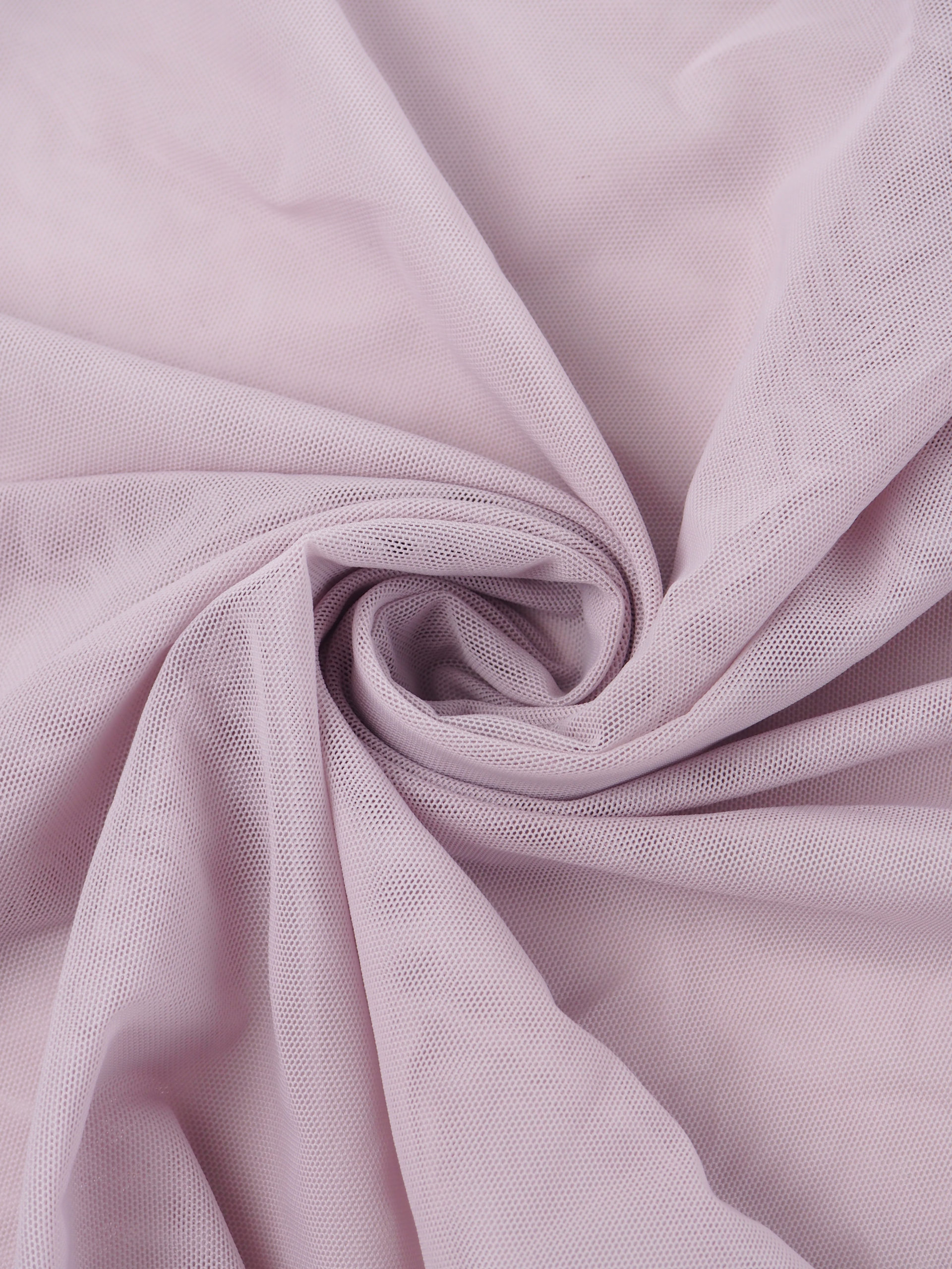 Сетка эластичная светло-лиловая метражом мелкая ячейка (Турция)