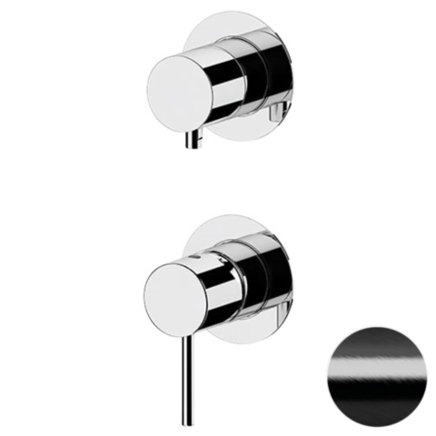 Remer X93PWBCFP Смеситель для душа Remer X Style X93PWBCFP, черный брашированный хром