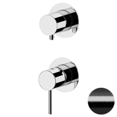 Remer X93PWBCFP Смеситель для душа Remer X Style X93PWBCFP, черный брашированный хром фото