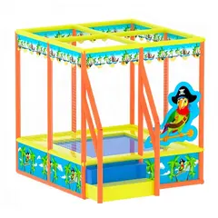 Батут детский "Попугай" (2,35х2,35х2,50м)