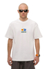 Футболка Kultura oversize Summertime белый