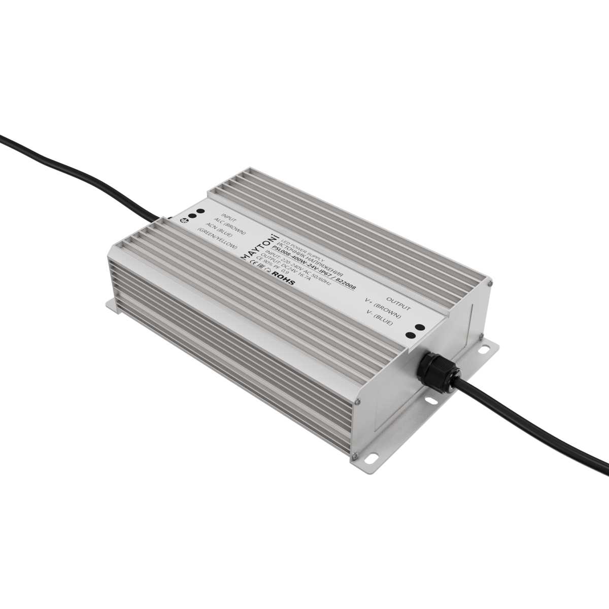 Источник напряжения PSL008 24В 400Вт IP67 Maytoni Led Strip 822008