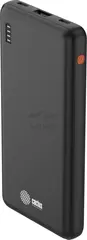 Мобильный аккумулятор Cactus CS-PBFSAA-10000_MAK 10000mAh 4.5A USB-A, 2xUSB-C черный — фото 1