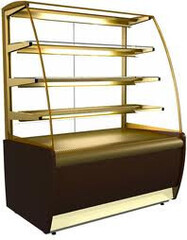 Кондитерская витрина Полюс ВХСв-0,9д Carboma (вентилируемая)