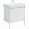 Aquanet 302526 Тумба с раковиной Nova Lite 75 2 дв. цв. бел. глянец (302526)