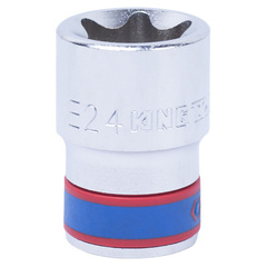 KING TONY (437524M) Головка торцевая TORX Е-стандарт 1/2", E24