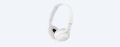 Наушники Sony полноразмерные проводные MDR-ZX110AP, белый