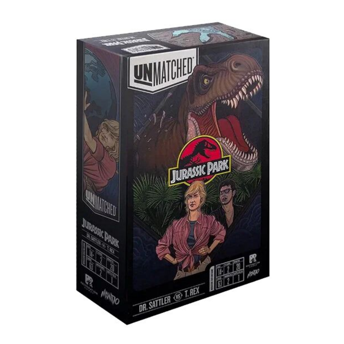 Настольная игра Unmatched. Jurassic Park. Dr. Sattler vs T. Rex + русские  правила ЦБ-00003703 – купить по цене 5 990 ₽ в интернет-магазине ohmygeek.ru