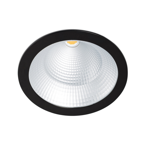 Встраиваемый светильник Solid черный LED CRI95 24-36-42W 3000K 65º