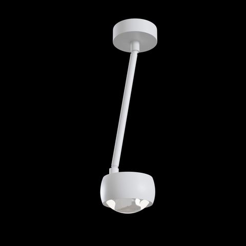 Подвесной светодиодный светильник Maytoni Lens MOD072CL-L8W3K белый