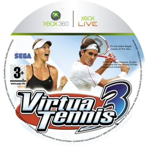 Virtua Tennis 3 [Xbox 360]