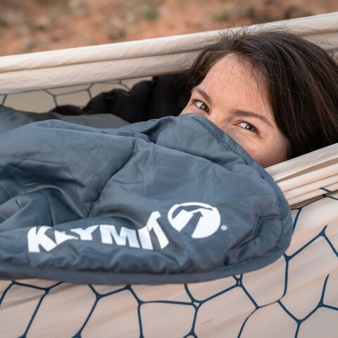 Картинка одеяло Klymit Horizon Travel Blanket серое - 4