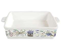 Форма для выпечки керамическая Appetite Бергамо BER072 прямоугольная, 31х21х7 см