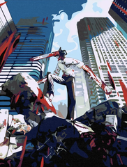 Картина по номерам Chainsaw Man