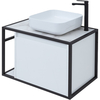 Aquanet 261649 Тумба Nova Lite LOFT 75 R цв. бел. глянец (261649)