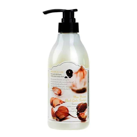 3W CLINIC Black Garlic Шампунь для волос с экстрактом черного чеснока More Moisture Black Garlic Shampoo