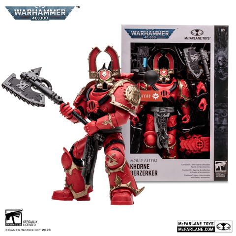 Фигурка McFarlane Toys Warhammer 40000: World Eaters Khorne Berzerker