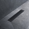 Am.Pm W02SC-P11-040-01BM PrimeFlow Трап для душа линейный универс затвор Cut Gradient 40см цвет черн мат