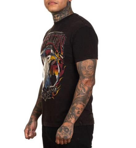 Affliction | Футболка мужская AC Sunset Cruisin Tee A26401 слева