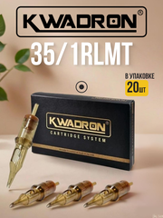 Картридж для татуажа "KWADRON Round Liner 35/1RLMT" упаковка 20 шт.