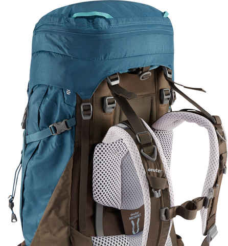 Картинка рюкзак туристический Deuter Aircontact Pro 65+15 SL arctic-coffee - 3