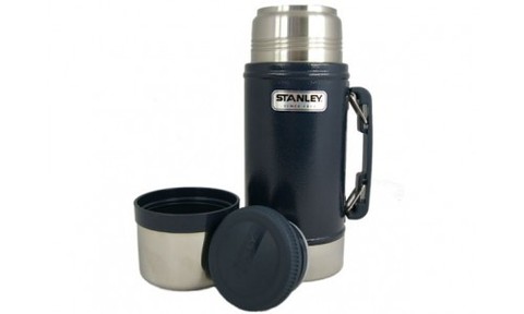 Картинка термос для еды Stanley classic food 0.7l Синий - 2