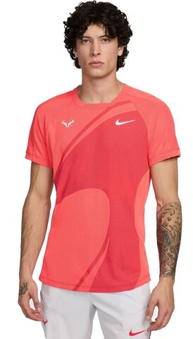 Теннисная футболка Nike Dri-Fit Rafa Tennis Top - fire red/white