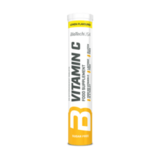 Витамин C, Vitamin C Effervescent, BioTechUSA, 20 шипучих таблеток 1