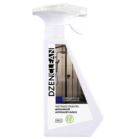 Чистящее средство для ванной комнаты АНТИНАЛЕТ+БЛЕСК DzenClean, 500мл