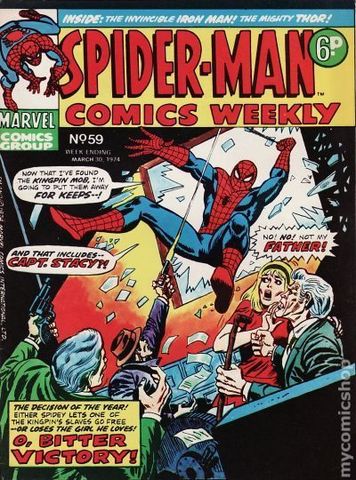 Spider-Man Comics Weekly (1973 UK) Issue 59