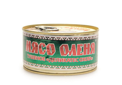 Тушеное мясо оленя МКК Балтийский, 325г